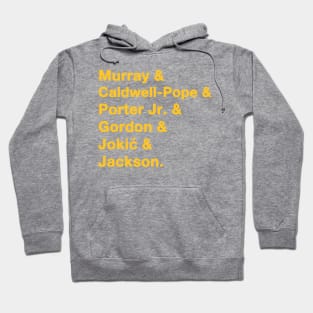 Nuggets '23-'24 playoff squad Hoodie